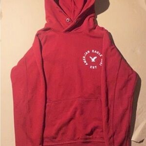 American Eagle Outfitters Red Hoodie